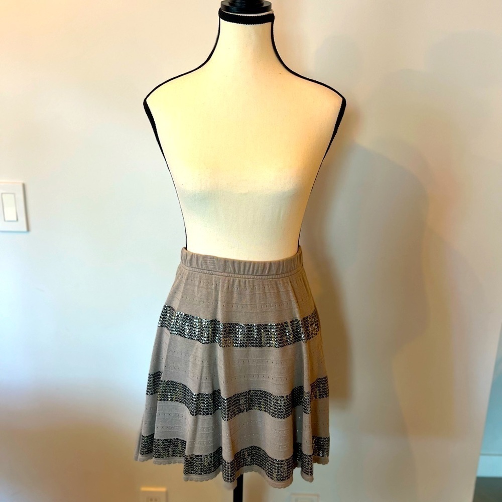 BCBGMaxAzria sequin skirt